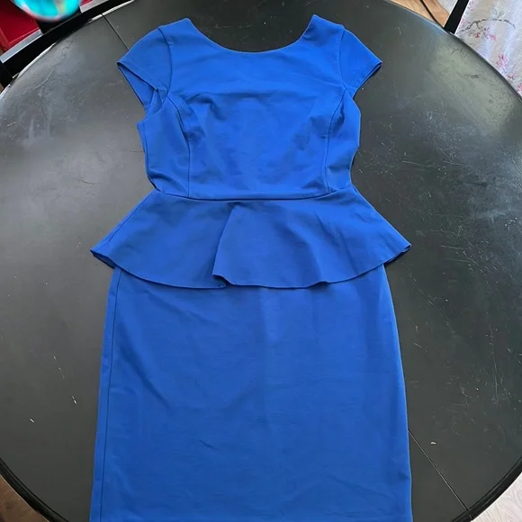 Banana Republic | Dresses | Banana Republic Royal Blue Knit Dress Nwt Size 6 Cap Sleeves Peplum Waist | Poshmark Banana Republic | Dresses | Banana Republic Royal Blue Knit Dress Nwt Size 6 Cap Sleeves Peplum Waist | Poshmark